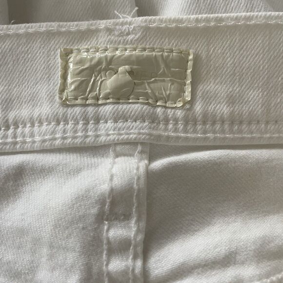 Mother Jeans The Cruiser White Flared Sz 25 - Picture 14 of 16